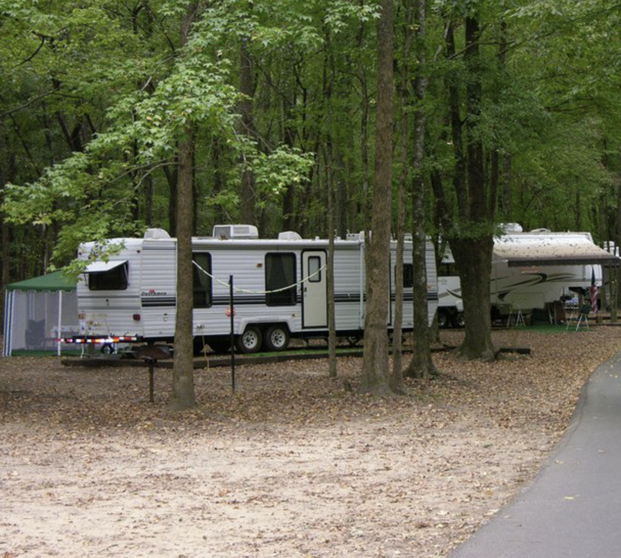 Shaded RV Sites Available